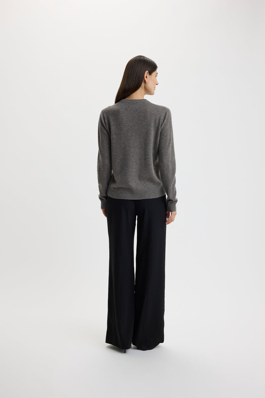 Ulrikke O-Neck Sweater Otter