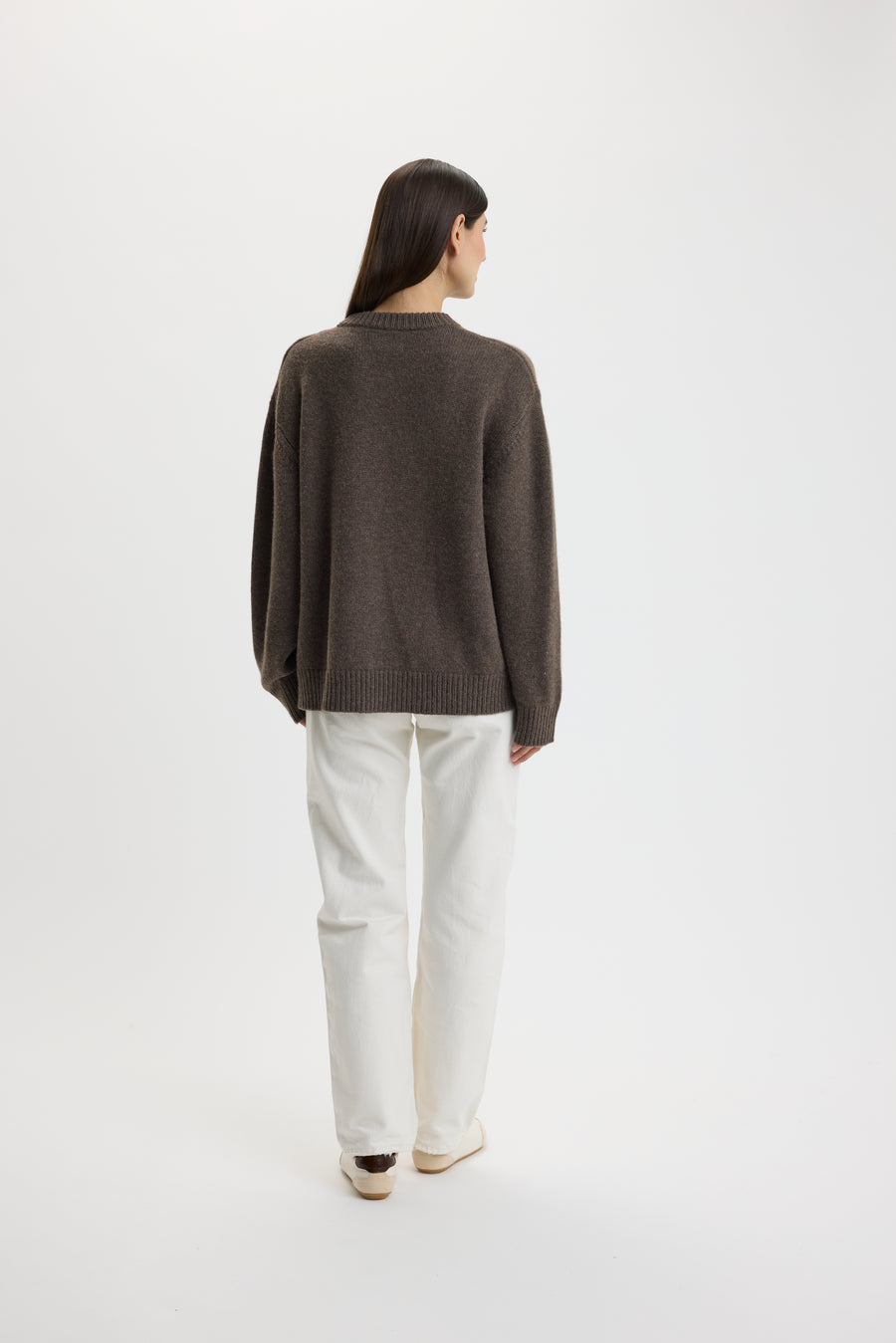 Emilee Oversize O-Neck Sweater Precipice