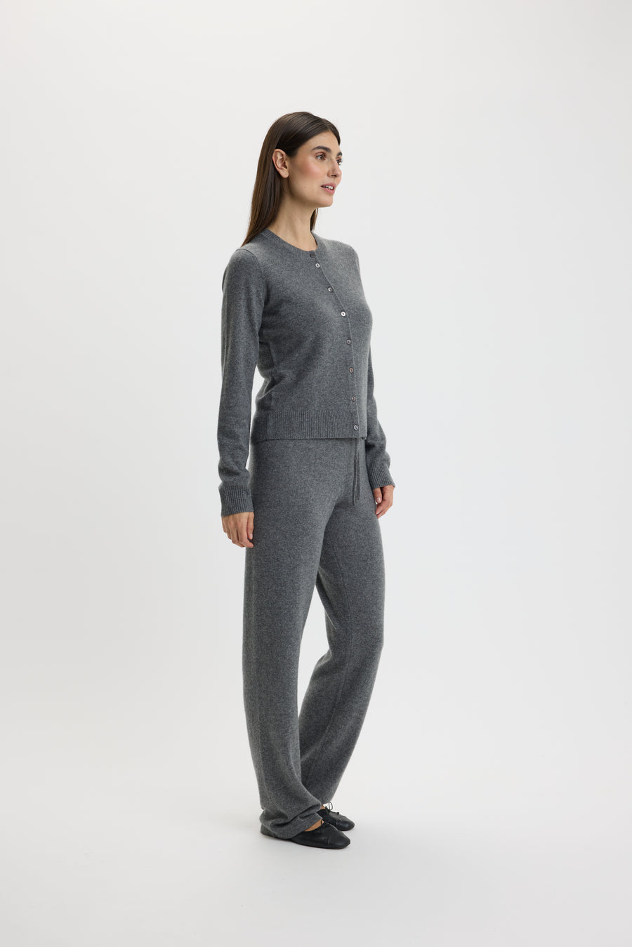Ulrikke Straight Trousers Thunder