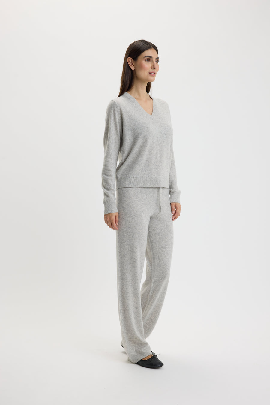 Ulrikke Straight Trousers Foggy