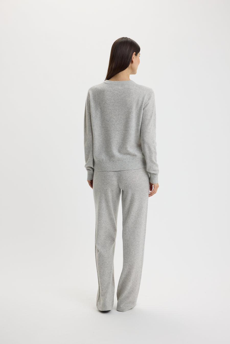 Ulrikke Straight Trousers Foggy