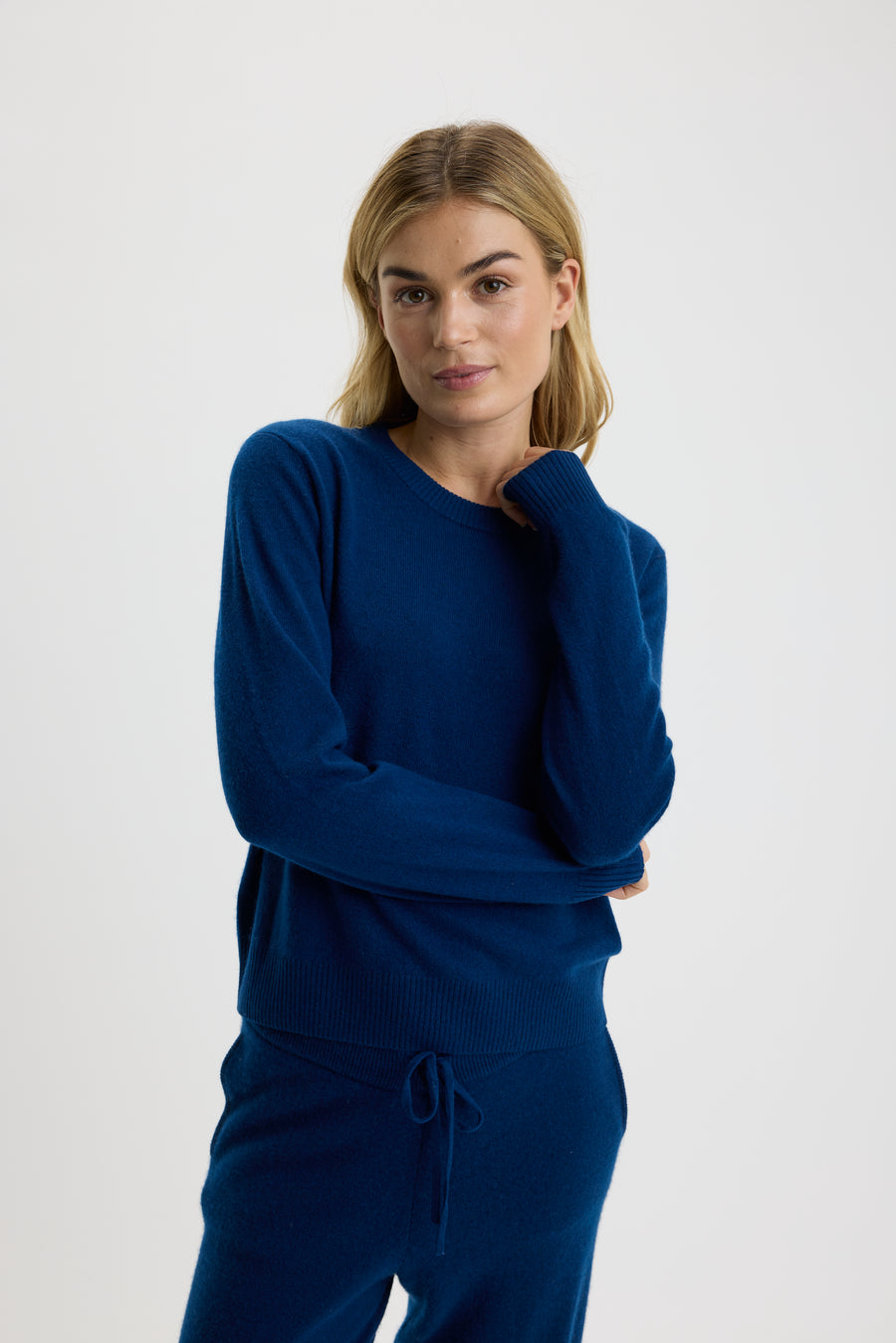 Ulrikke O-Neck Sweater 0002 Midnight