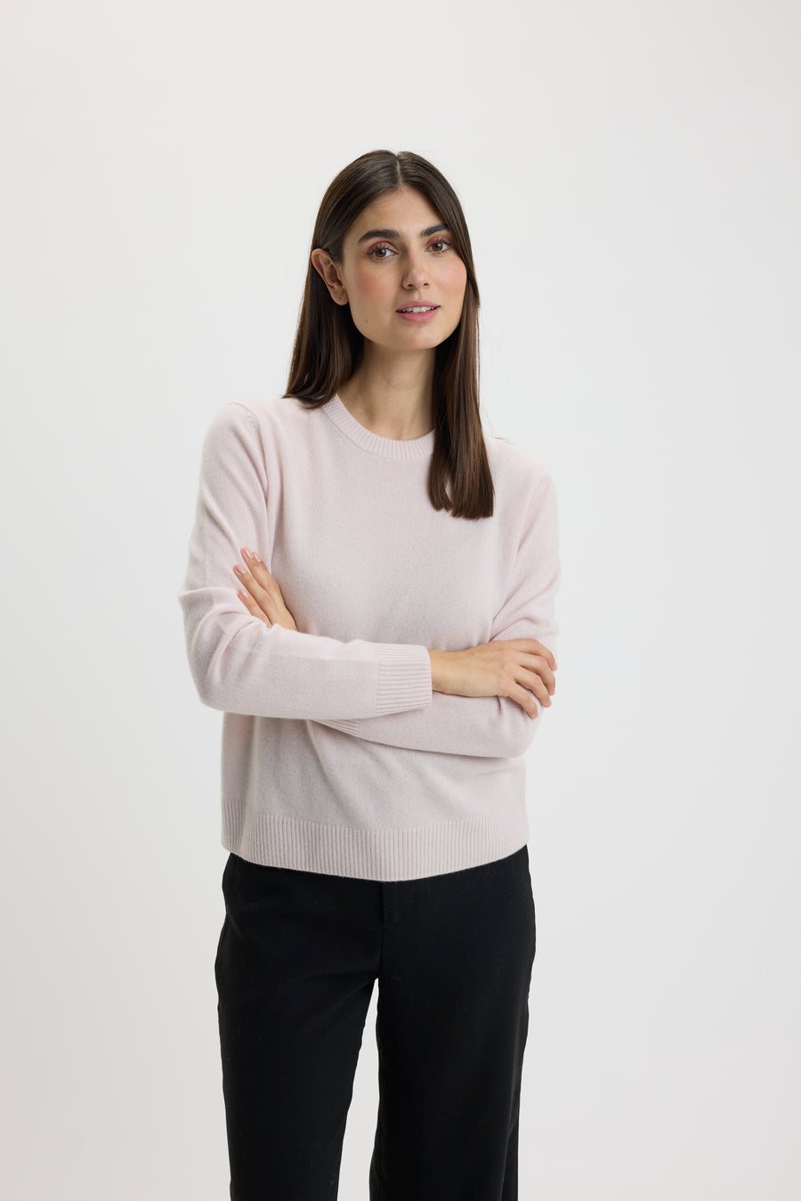 Ulrikke O-Neck Sweater Lunar