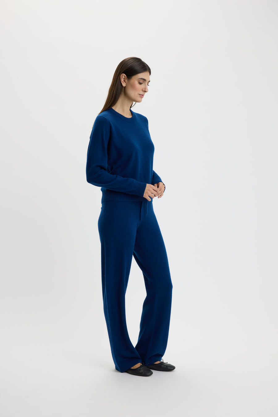 Ulrikke Straight Trousers Midnight