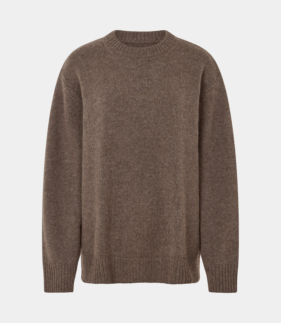 Emilee Oversize O-Neck Sweater Precipice