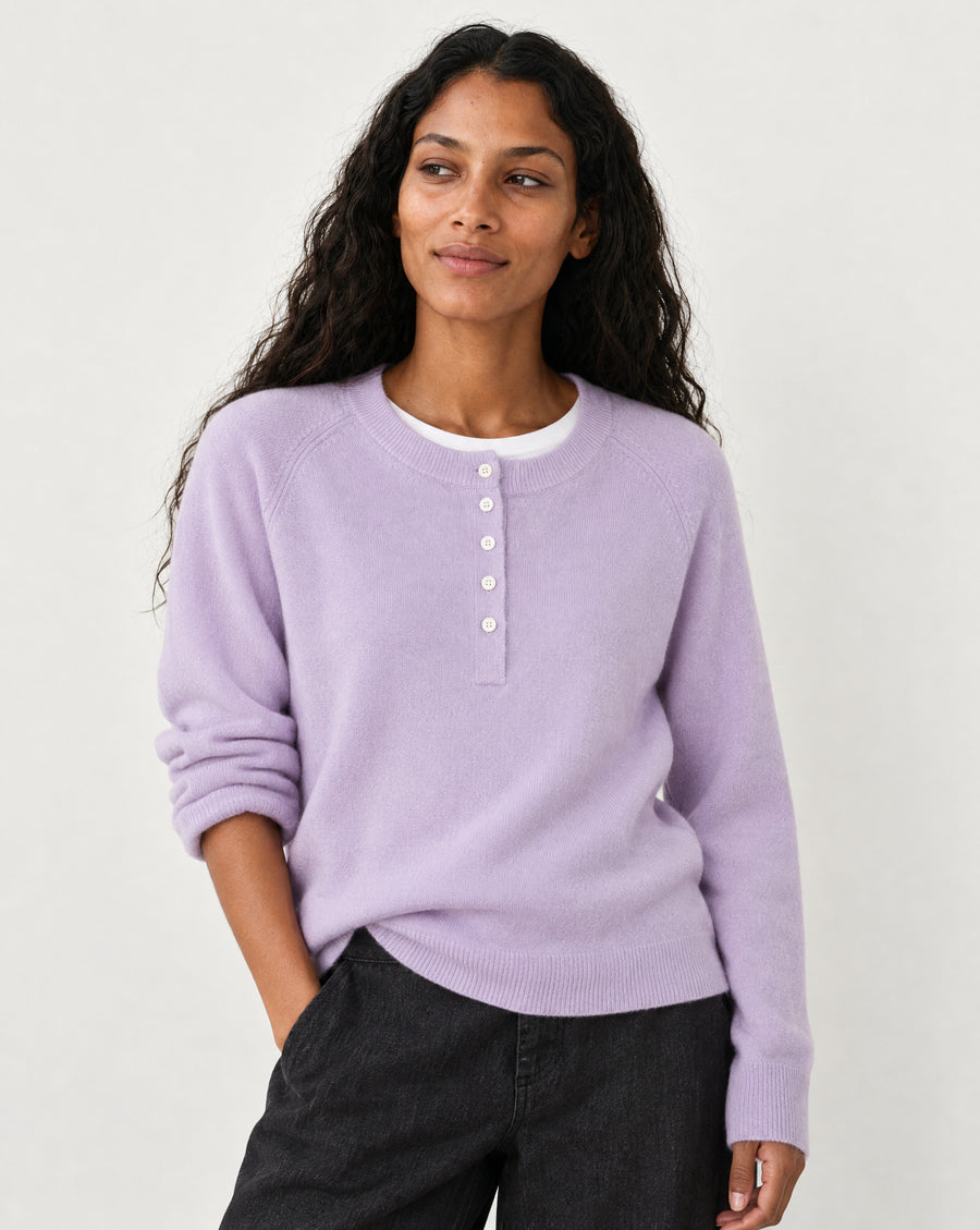 Lily Henley Neck Lilac
