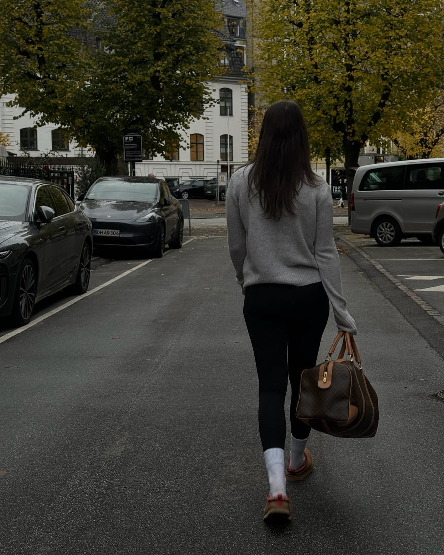 Ulli O-Neck Sweater 0001 Foggy