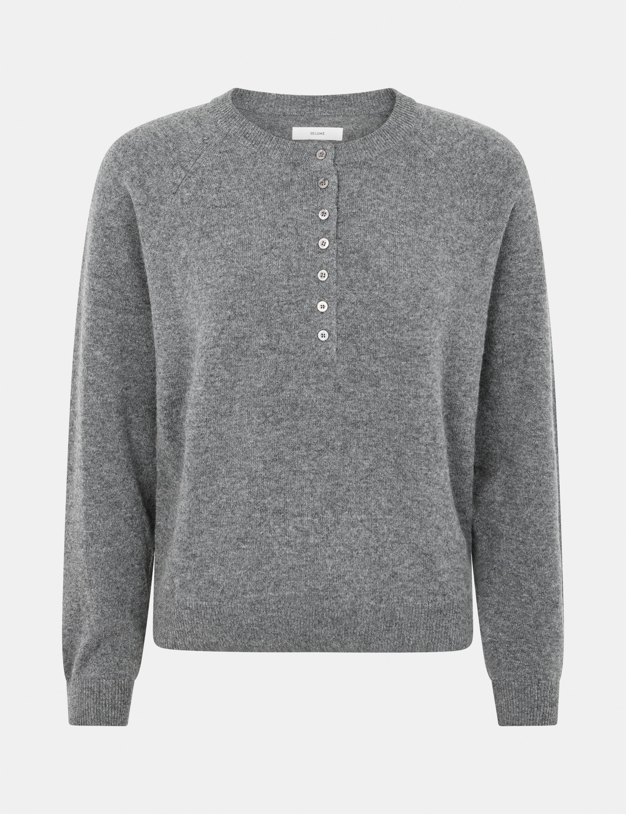 Lily_Henley_Neck_0017_Dark_Grey_Mel_Front