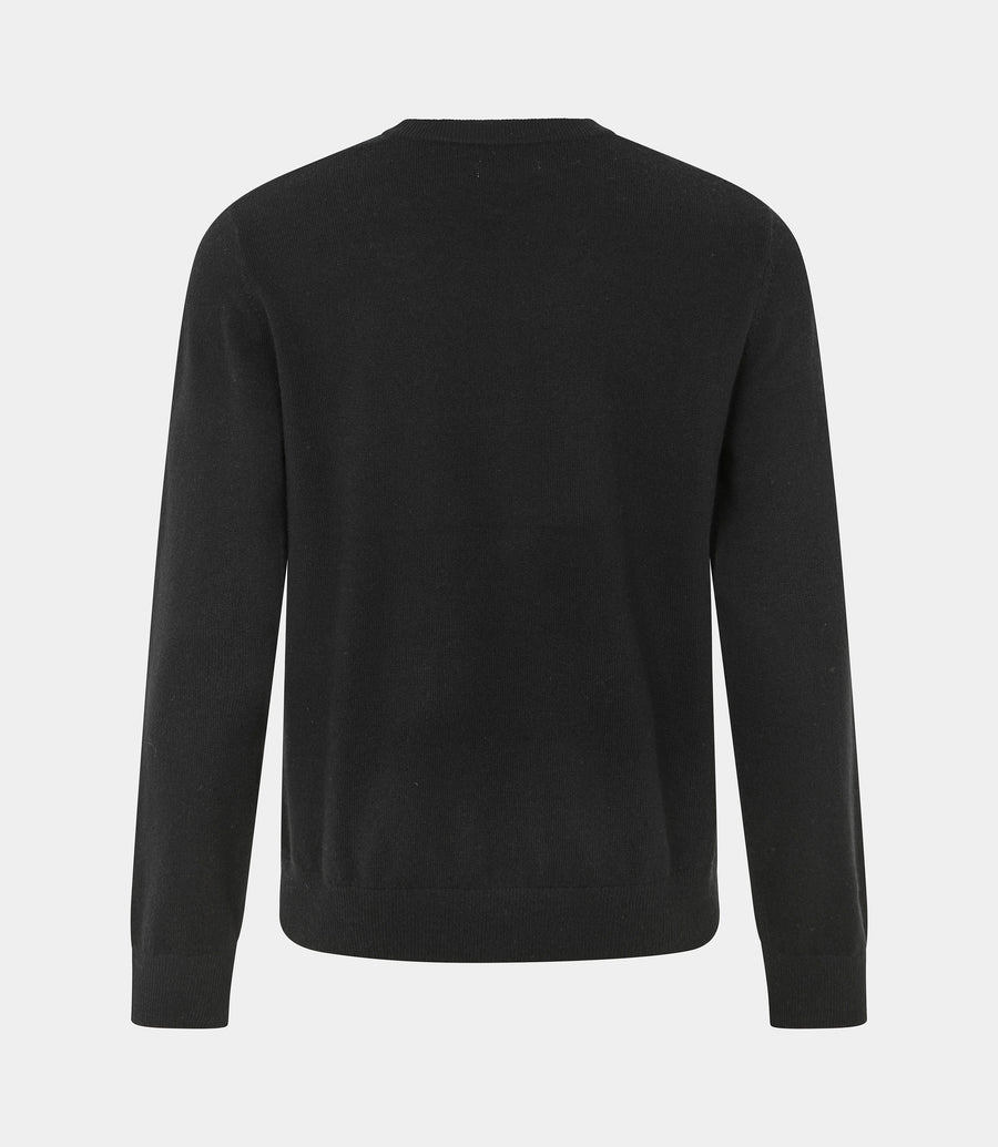 Mads O-Neck Sweater Black