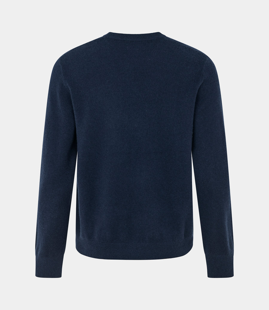 Mads O-Neck Sweater Navy