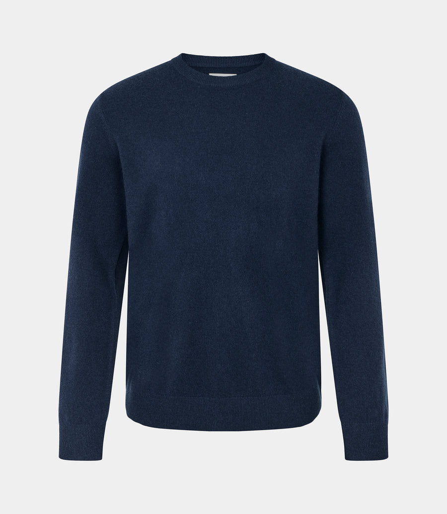 Mads O-Neck Sweater Navy