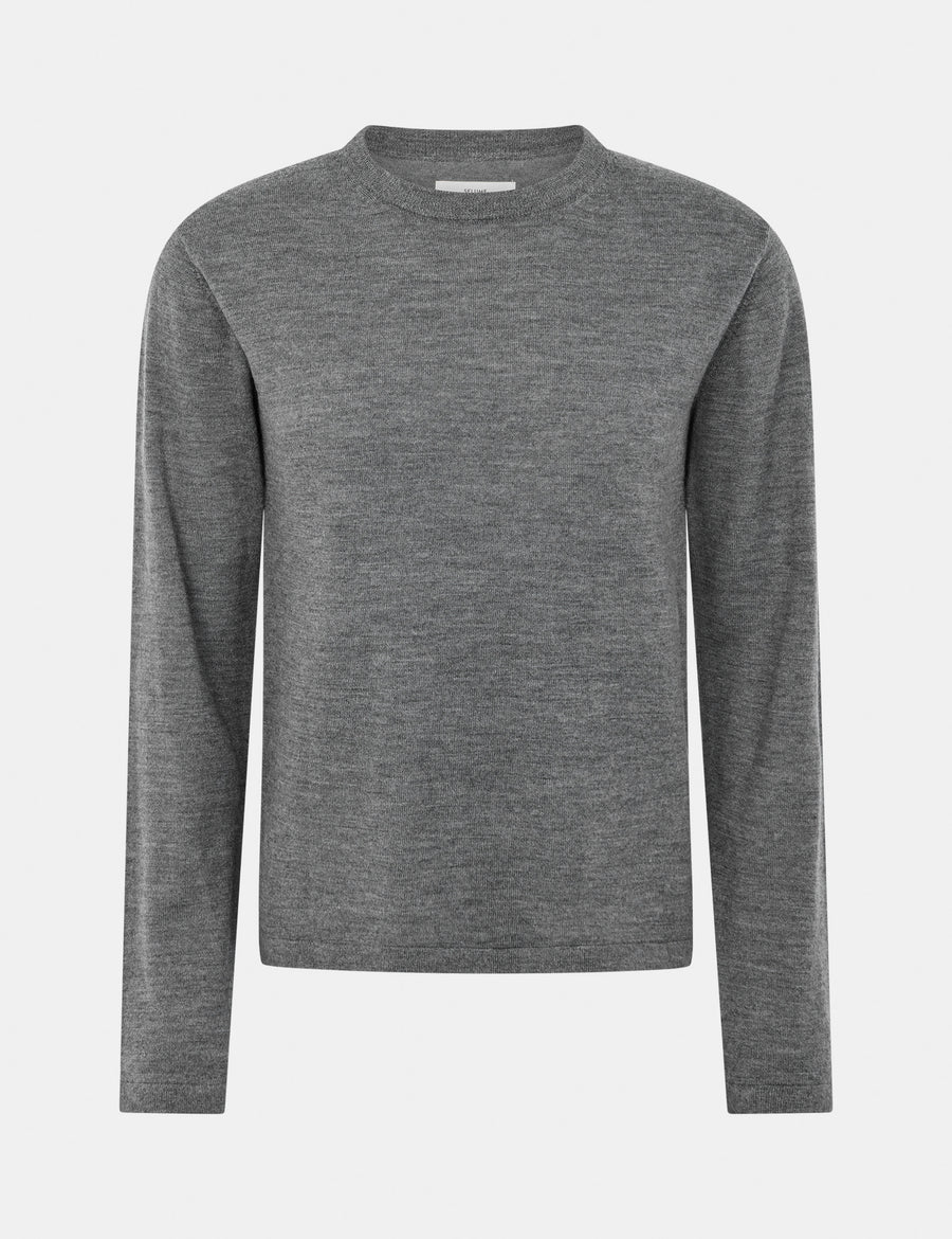 Maria_O-Neck_0021_Dark_Grey_Mel_Front