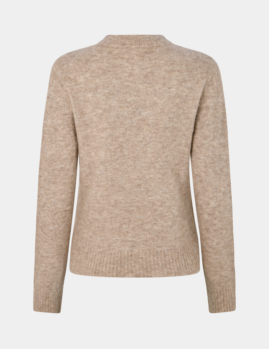 Selma O-Neck Sweater 0005 Hazel