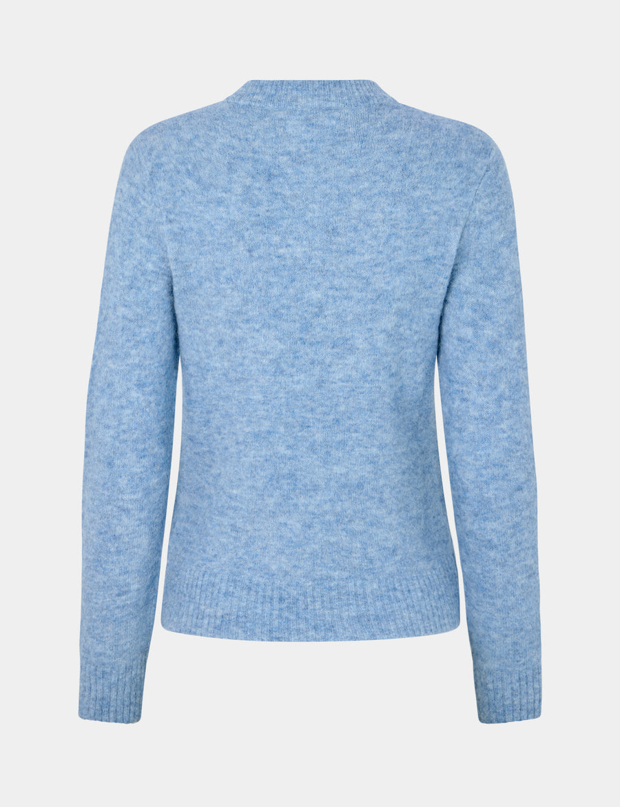 Selma O-Neck Sweater 0005 Illusion