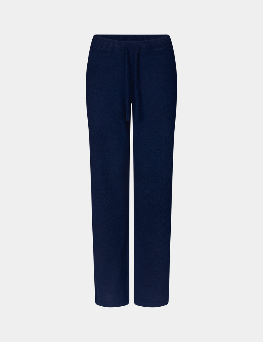 Ulrikke Straight Trousers 0002 Midnight