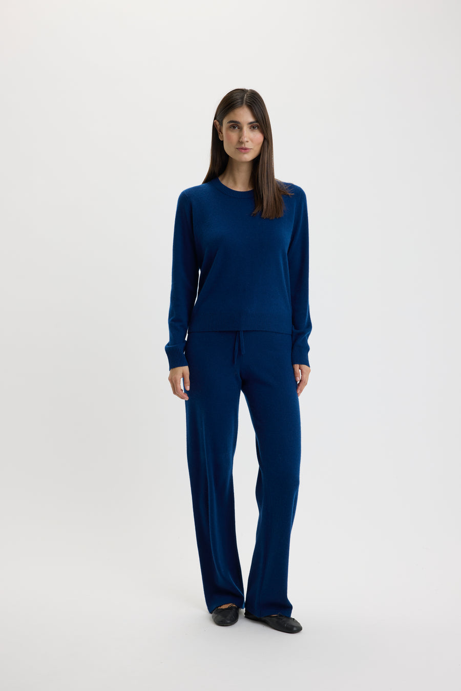 Ulrikke Straight Trousers Midnight